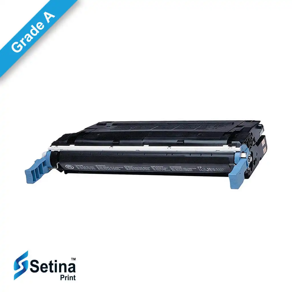 ست کامل کارتریج لیزری رنگی HP 645a سازگار با پرینترهای HP LaserJet 5500, 5550