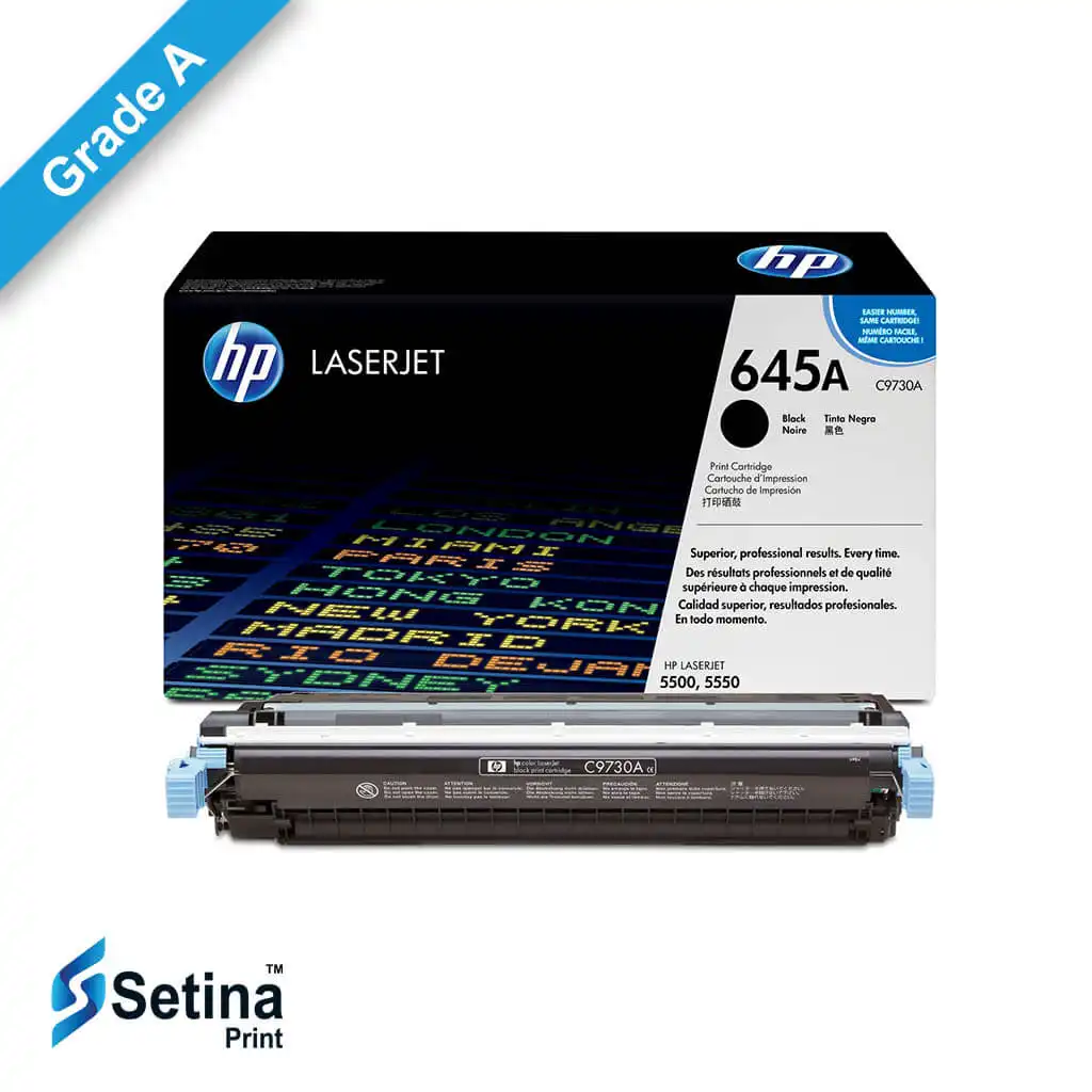 کارتریج لیزری رنگی HP 645a سازگار با پرینترهای HP LaserJet 5500, 5550