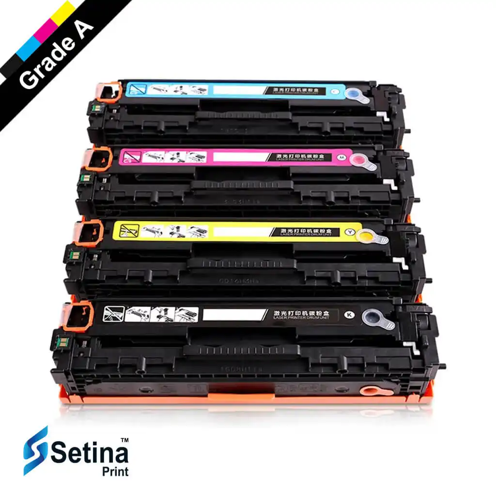 ست کارتریج رنگی لیزری HP 125a