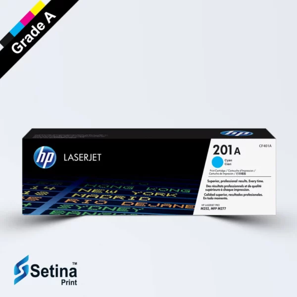 کارتریج لیزری رنگی HP 201A رنگ آبی