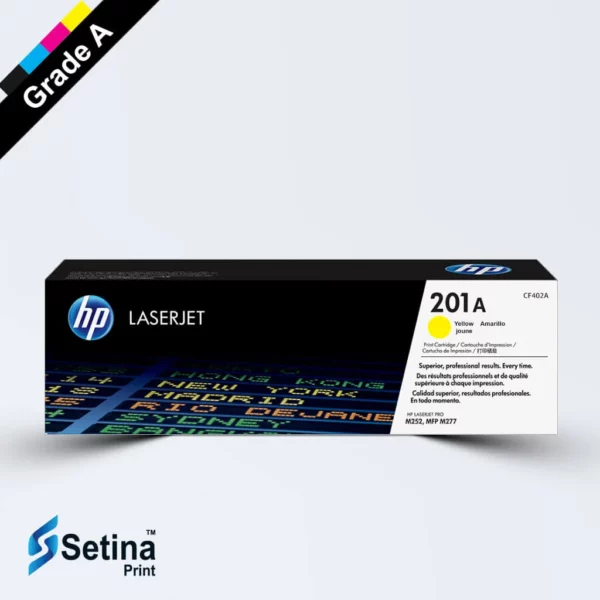 کارتریج لیزری رنگی HP 201A رنگ زرد