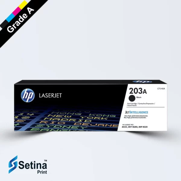 کارتریج لیزری رنگی HP 203A رنگ مشکی