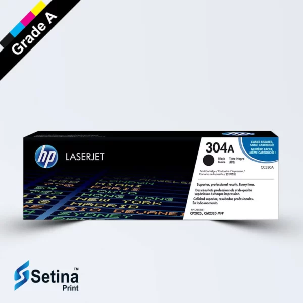 کارتریج لیزری رنگی HP 304A رنگ مشکی