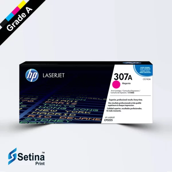 کارتریج لیزری رنگی HP 307A رنگ قرمز