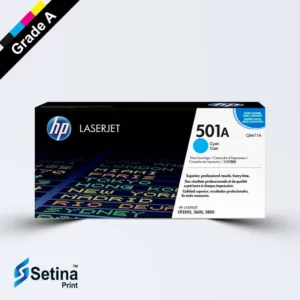 کارتریج لیزری رنگی HP 501A رنگ آبی