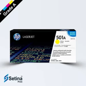 کارتریج لیزری رنگی HP 501A رنگ زرد