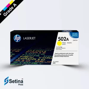 کارتریج لیزری رنگی HP 502A رنگ زرد