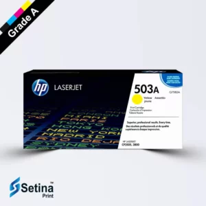 کارتریج لیزری رنگی HP 503A رنگ زرد