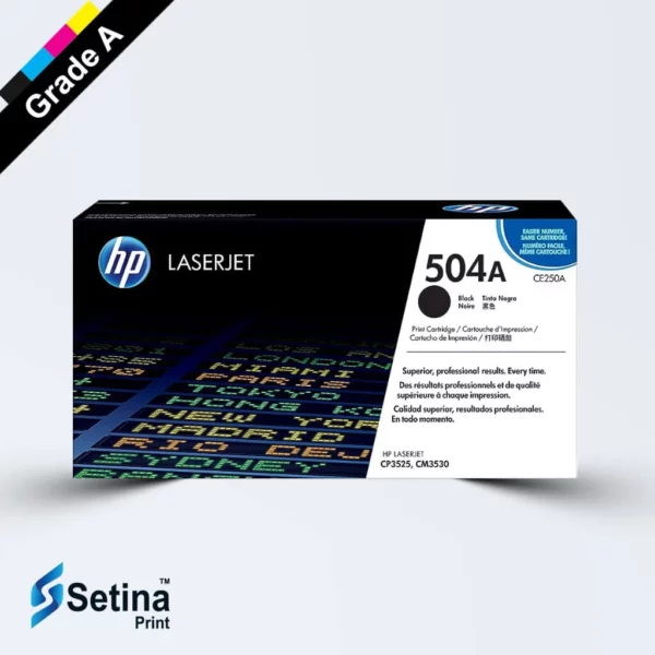 کارتریج لیزری رنگی HP 504A رنگ مشکی