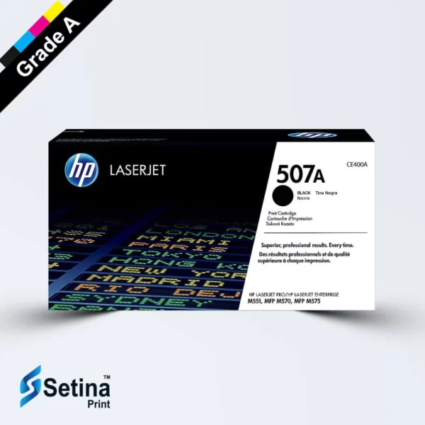 کارتریج لیزری رنگی HP 507A رنگ مشکی