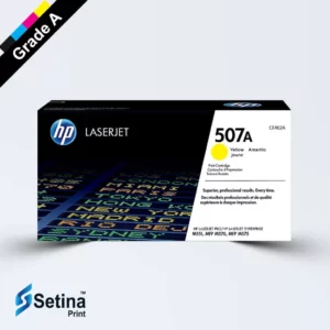 کارتریج لیزری رنگی HP 507 رنگ زرد