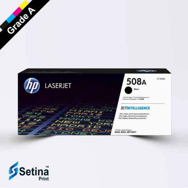 کارتریج لیزری رنگی HP 508A رنگ مشکی