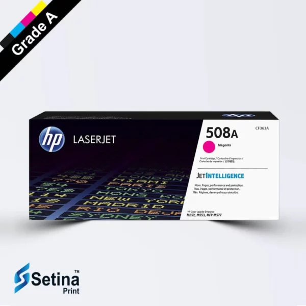 کارتریج لیزری رنگی HP 508A رنگ قرمز