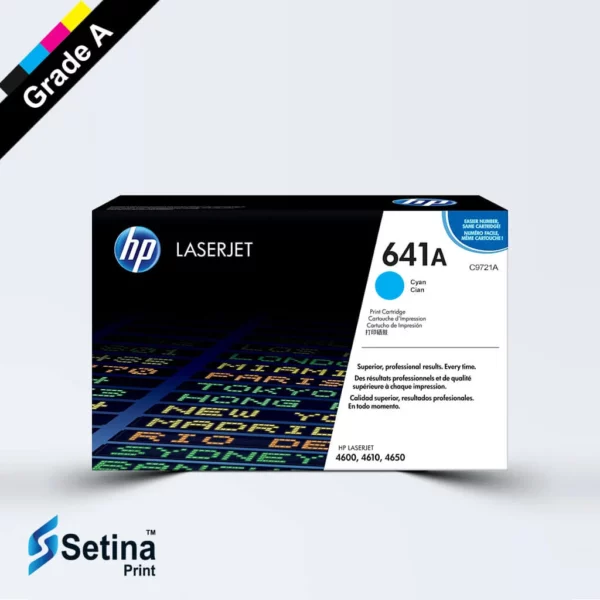 کارتریج لیزری رنگی HP 641A رنگ آبی