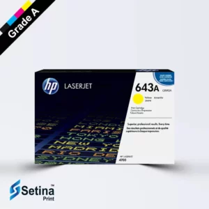 کارتریج لیزری رنگی HP 643A رنگ زرد