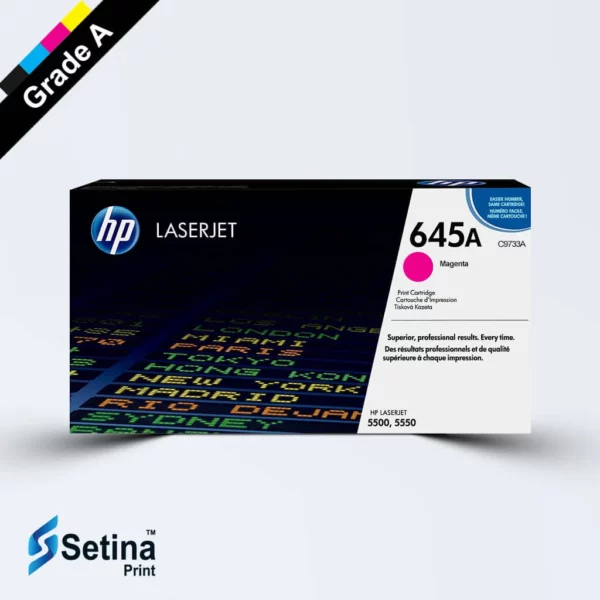 کارتریج لیزری رنگی HP 645A رنگ قرمز