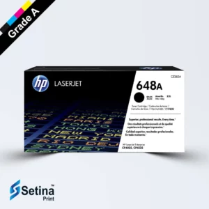 کارتریج لیزری رنگی HP 648A رنگ مشکی