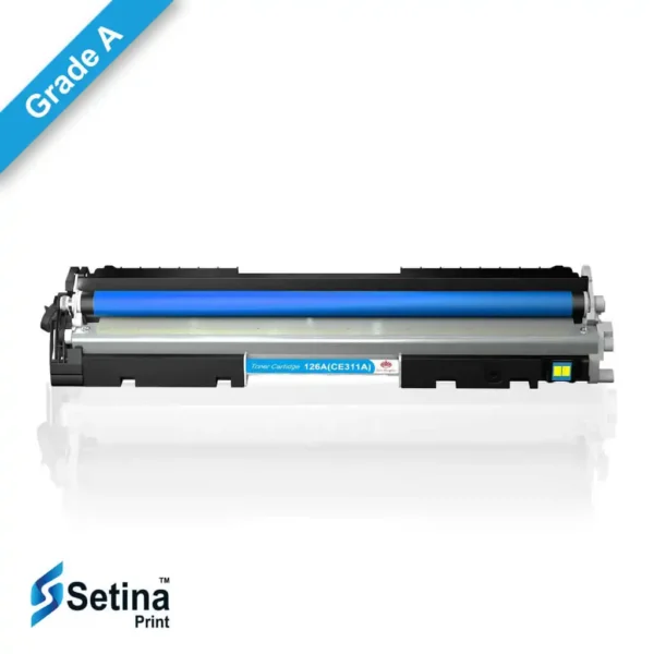 کیت کامل کارتریج لیزری رنگی HP 126A - رنگ ابی