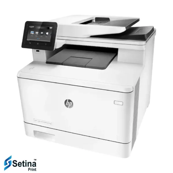 پرینتر HP color laserjet mfp m477fdw نمای پرسپکتیو 2